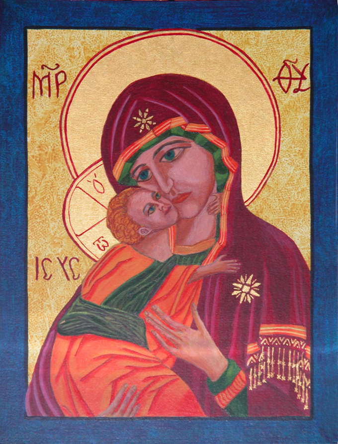Virgin of Vladimir Red